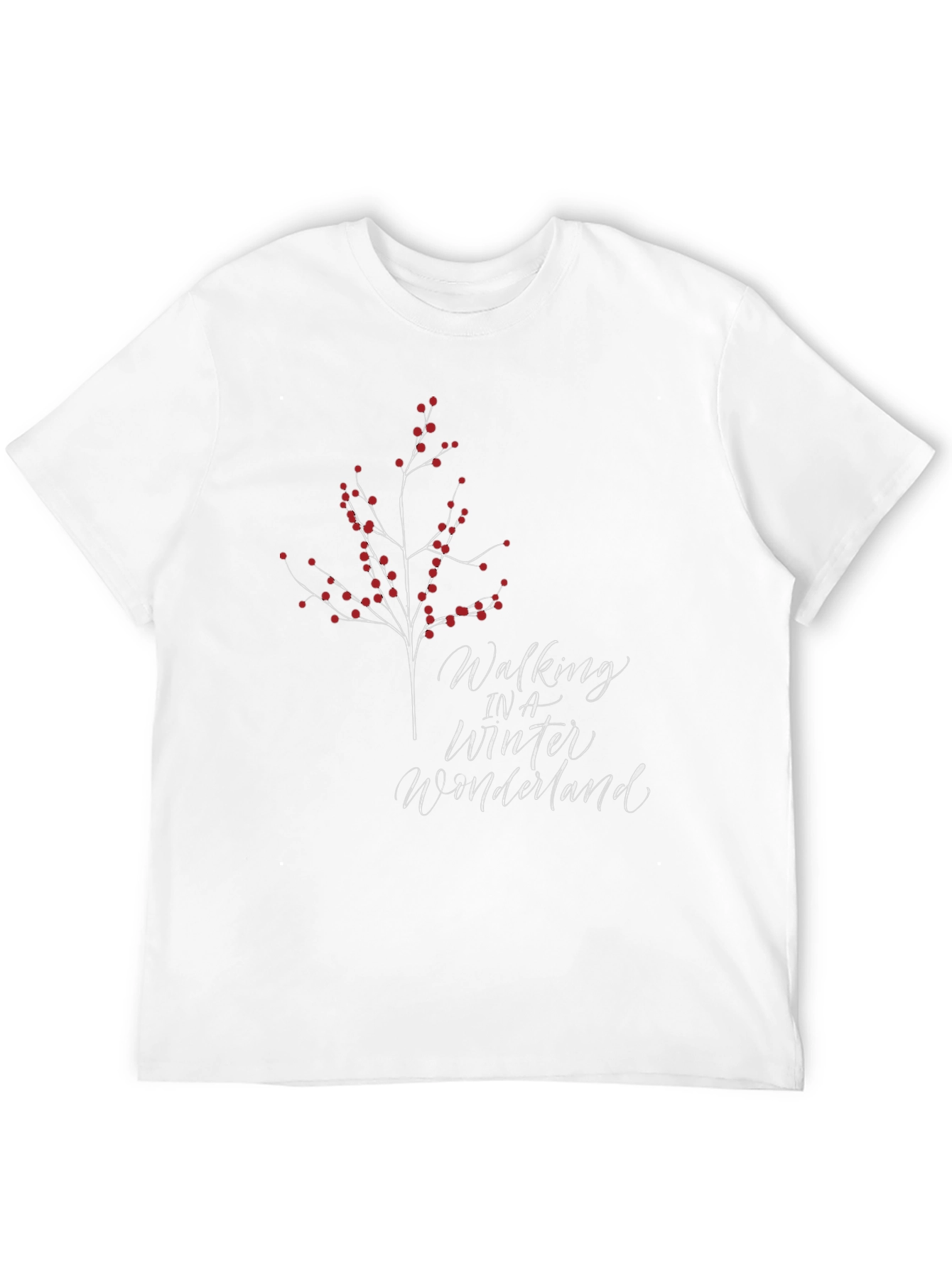 Winter Wonderland Graphic Tee - Black