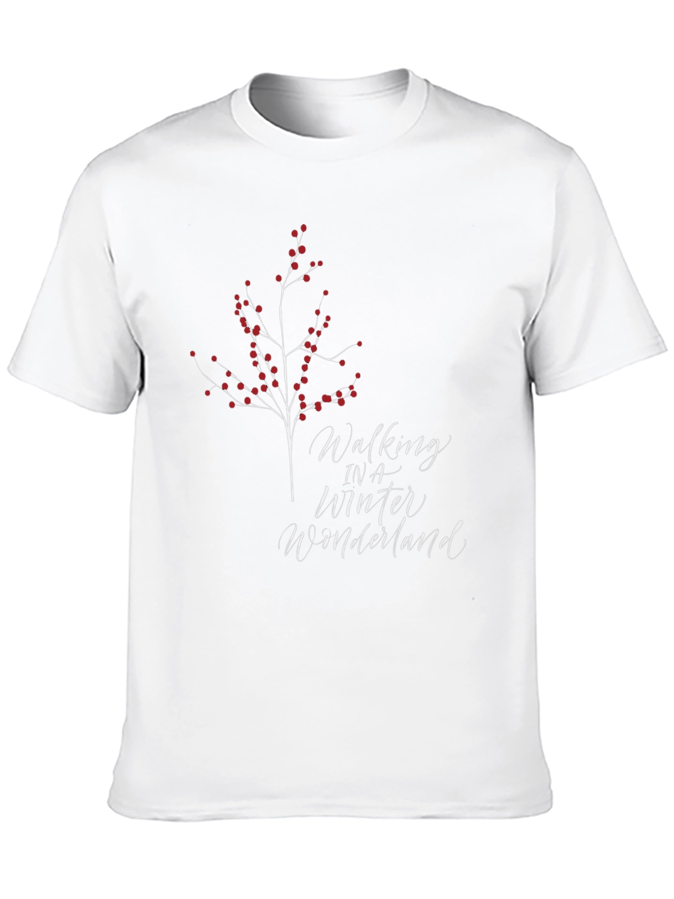 Winter Wonderland Graphic Tee - Black