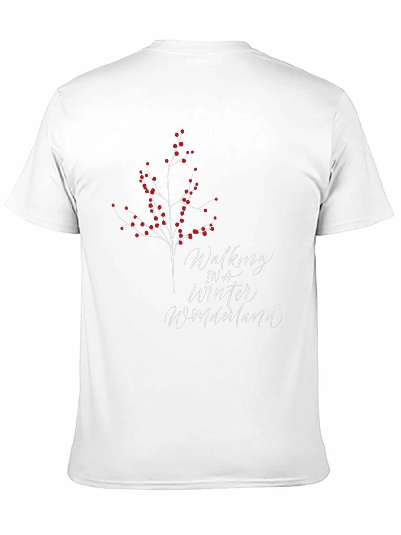 Winter Wonderland Graphic Tee - Black