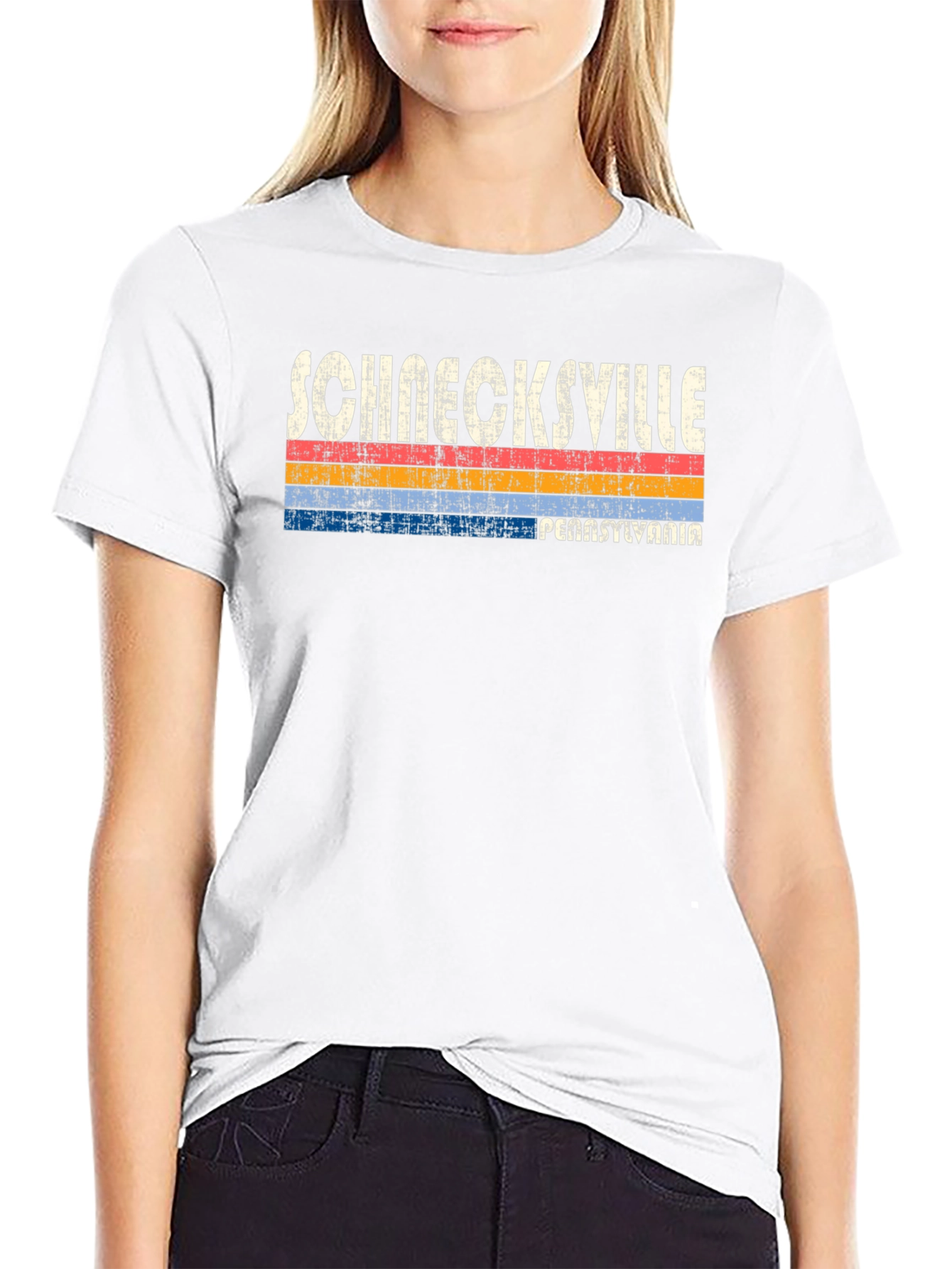 Schnecksville Pennsylvania Retro T-Shirt