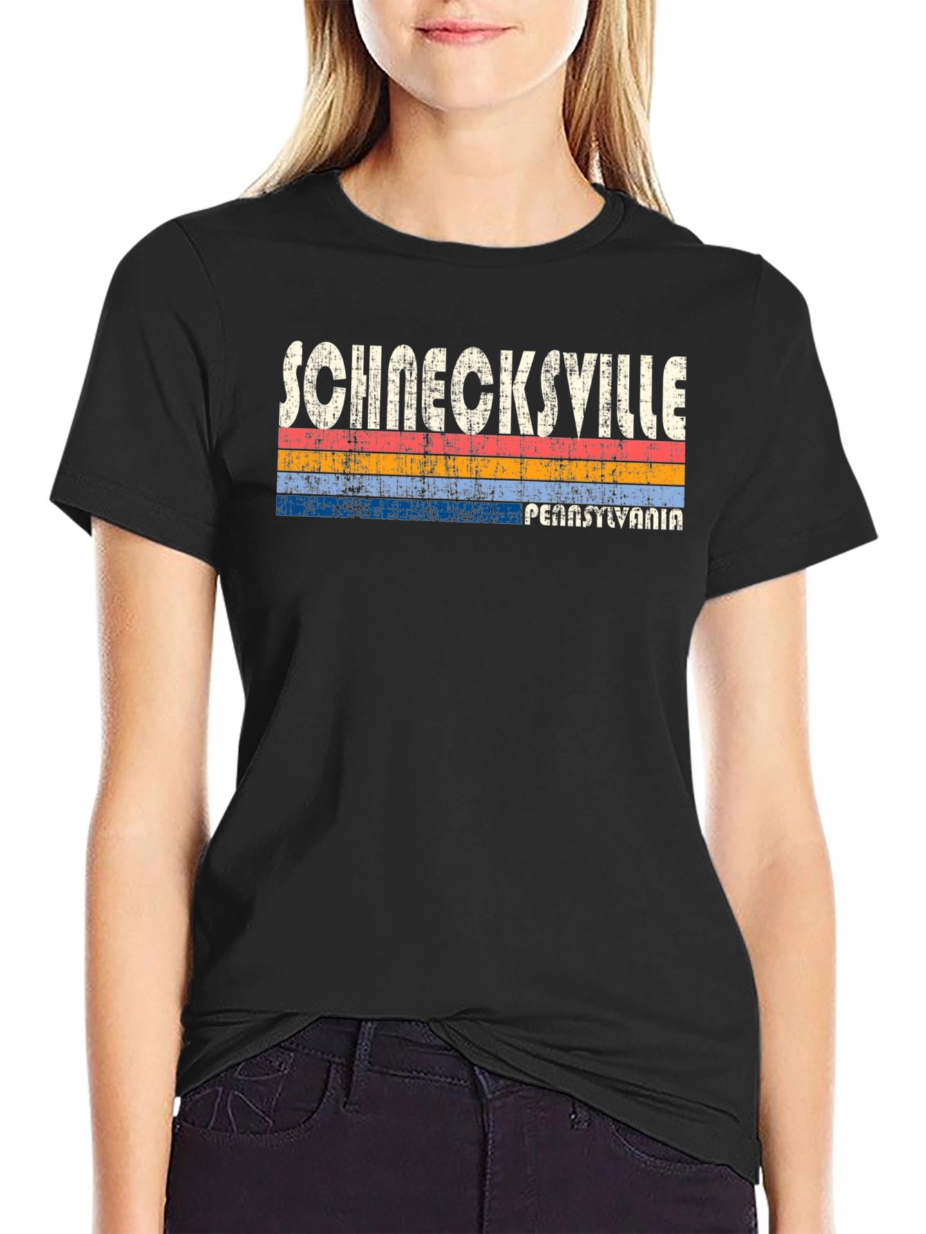 Schnecksville Pennsylvania Retro T-Shirt