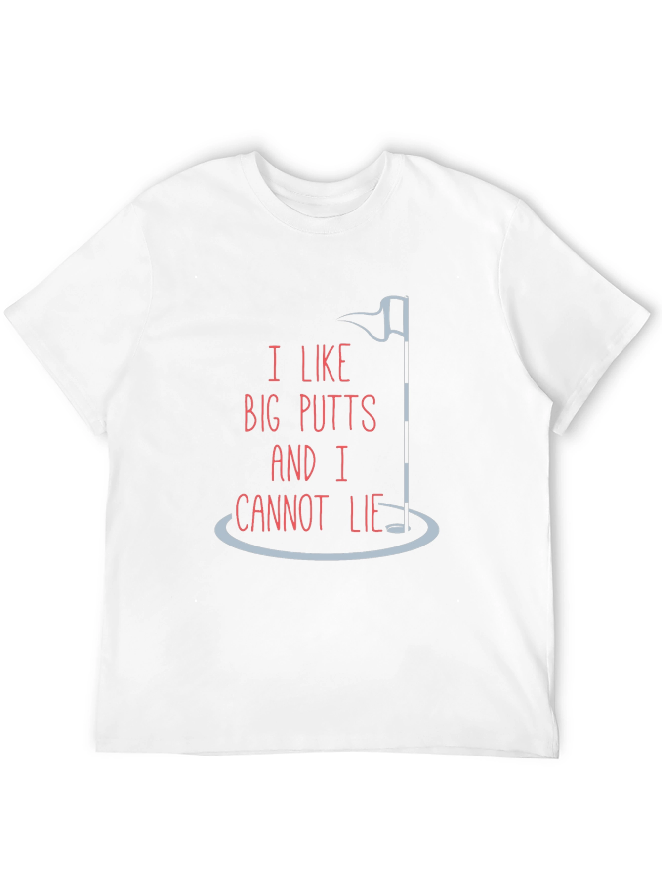 Big Putts Golf T-Shirt - Funny Golfer Tee