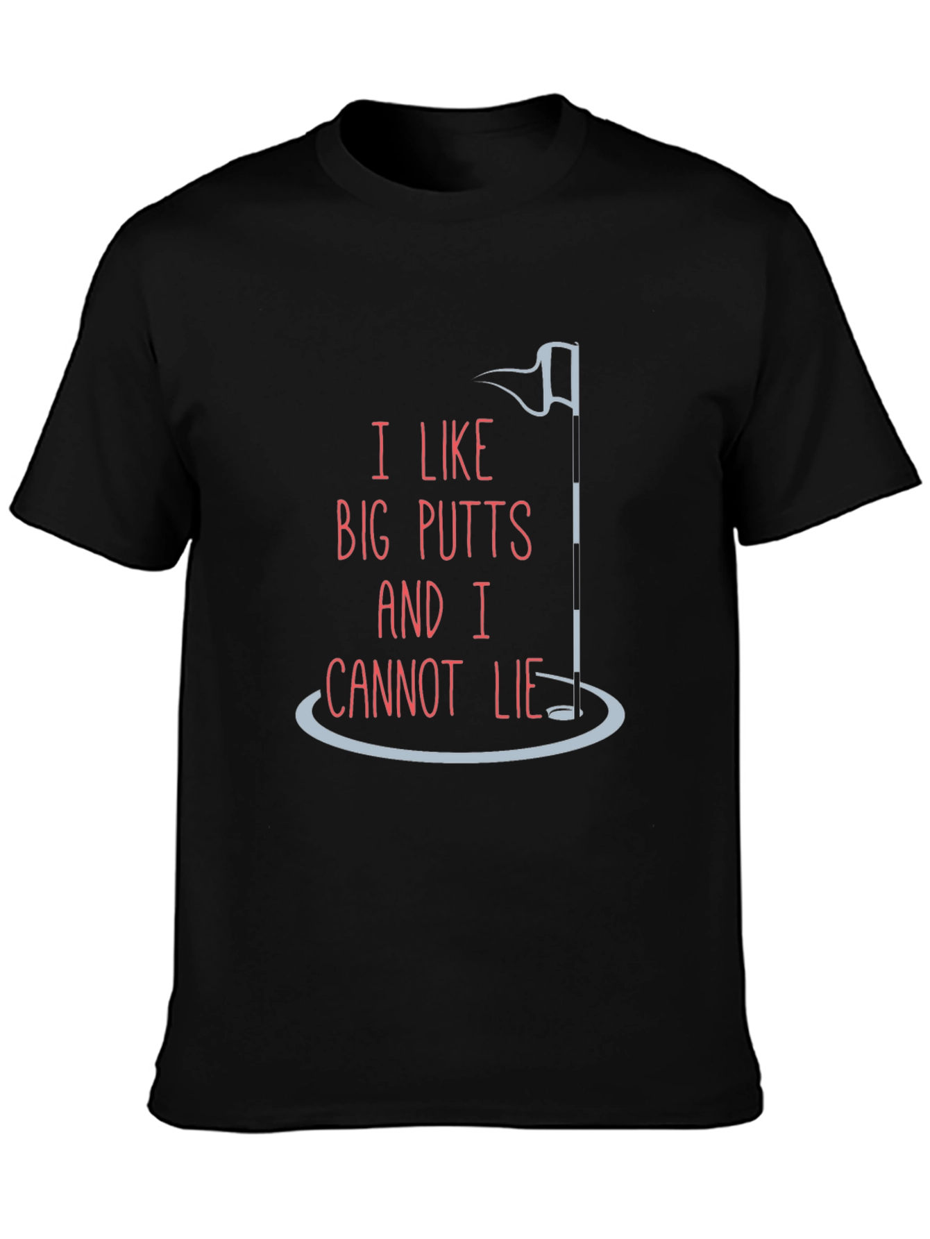 Big Putts Golf T-Shirt - Funny Golfer Tee