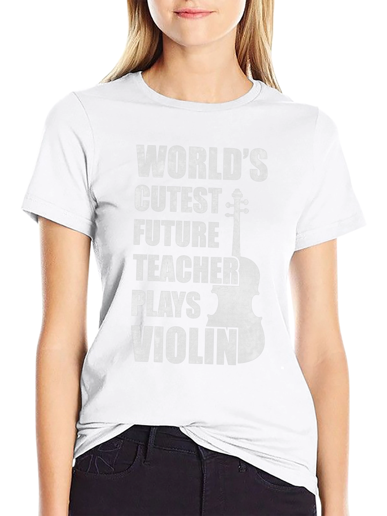 Future Teacher Violinist T-Shirt
