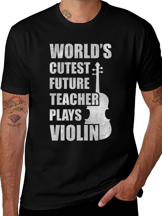 Future Teacher Violinist T-Shirt