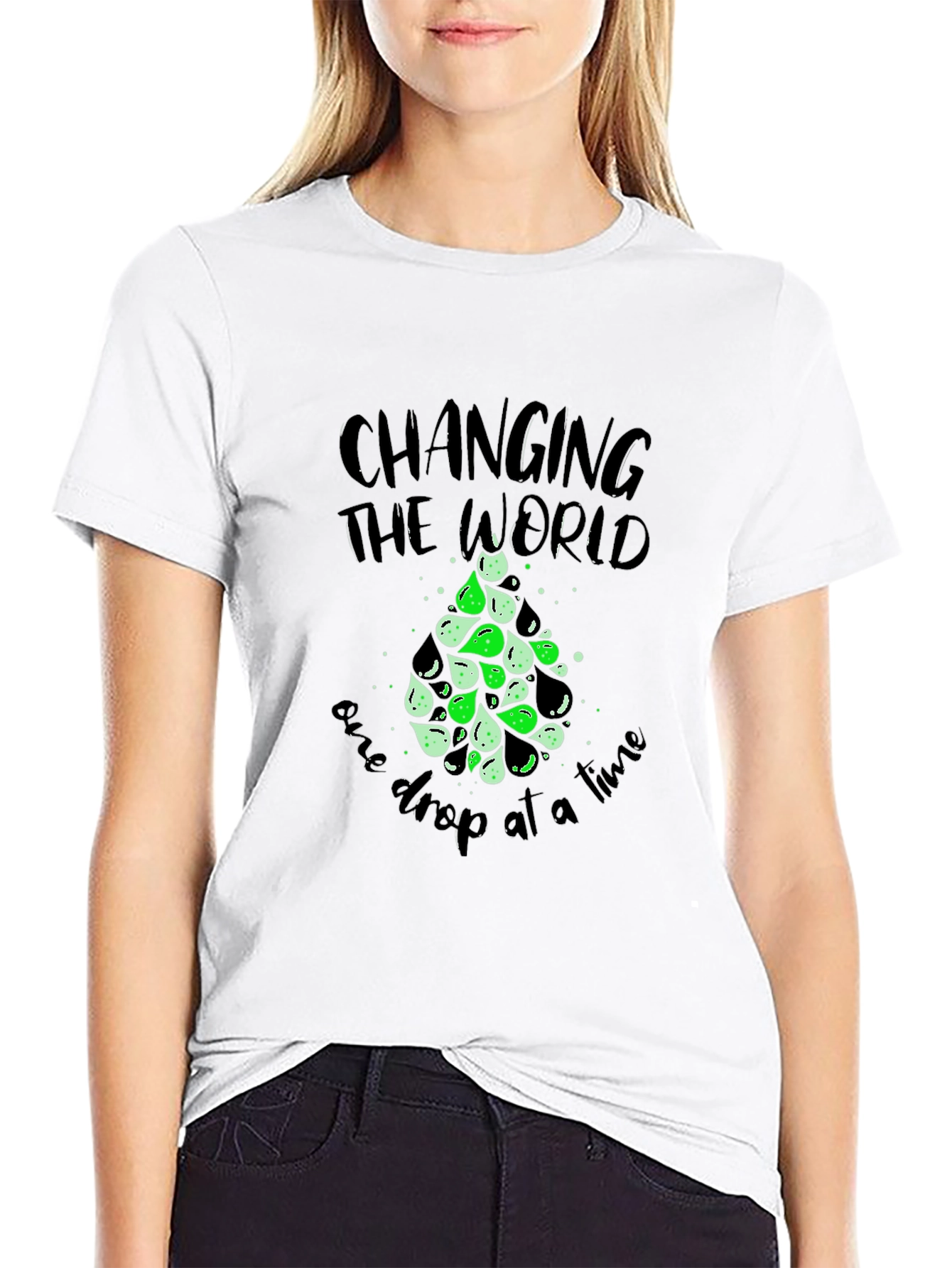 Eco-Friendly Changing The World T-Shirt