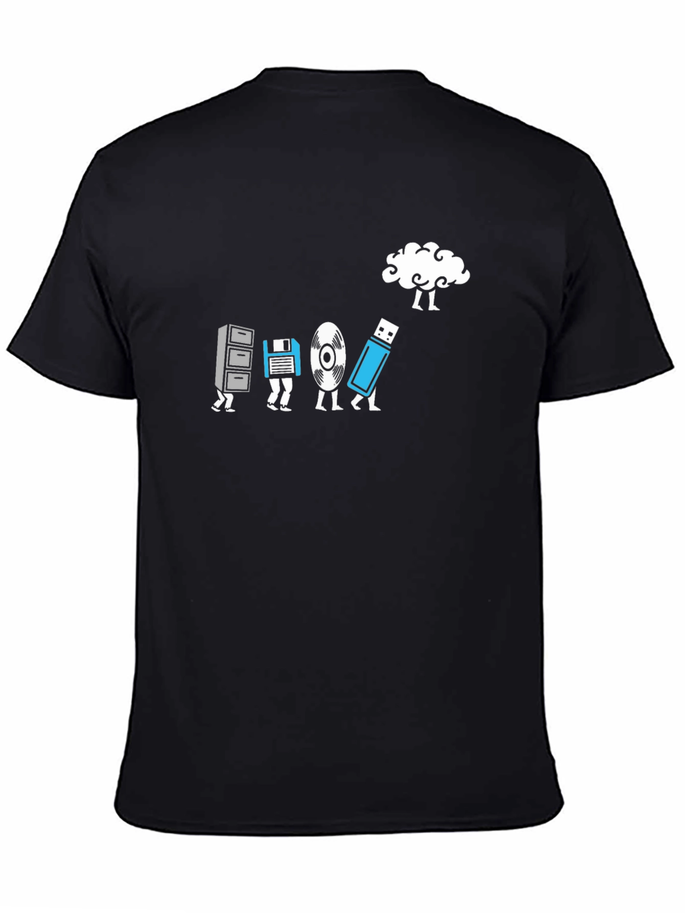 Evolution of Storage Funny Techie T-Shirt