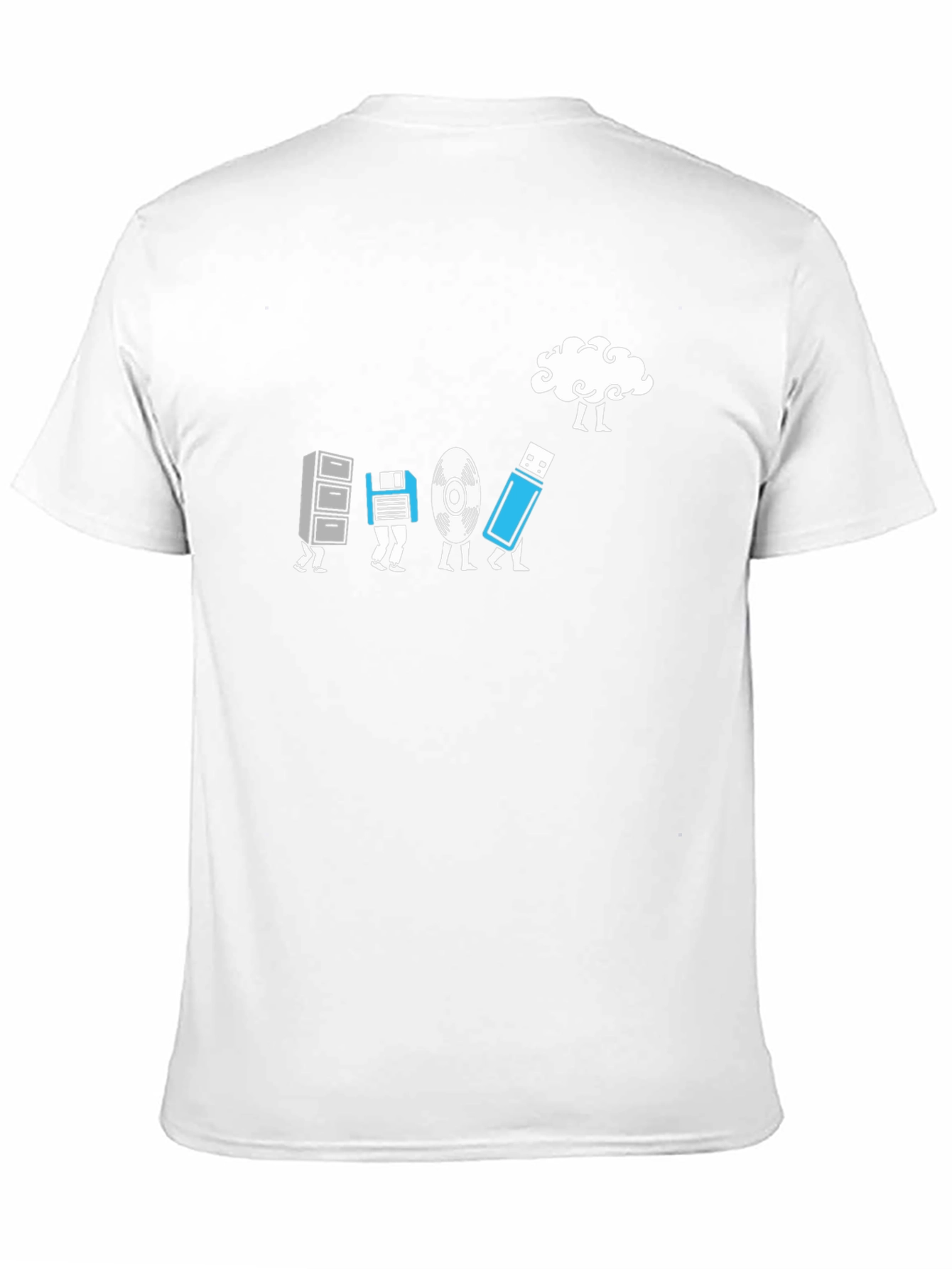 Evolution of Storage Funny Techie T-Shirt