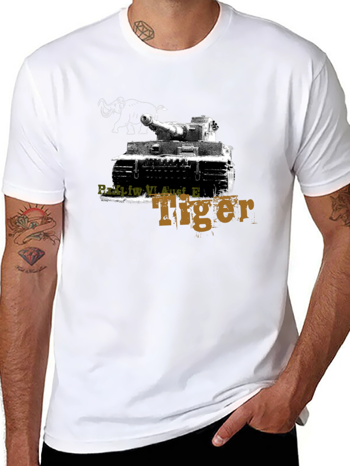 Tiger Tank T-Shirt - Military History Tee