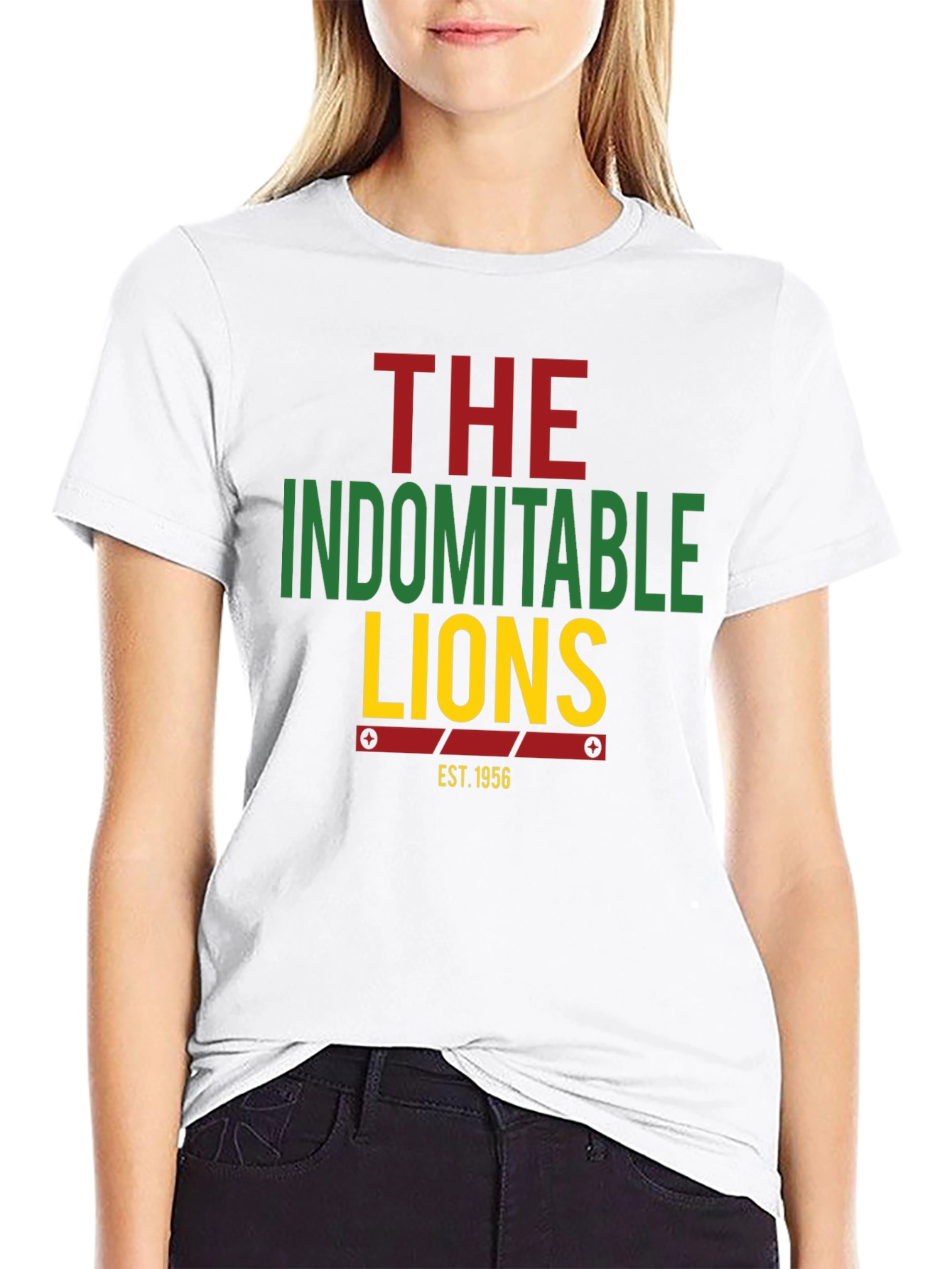 The Indomitable Lions Black T-Shirt