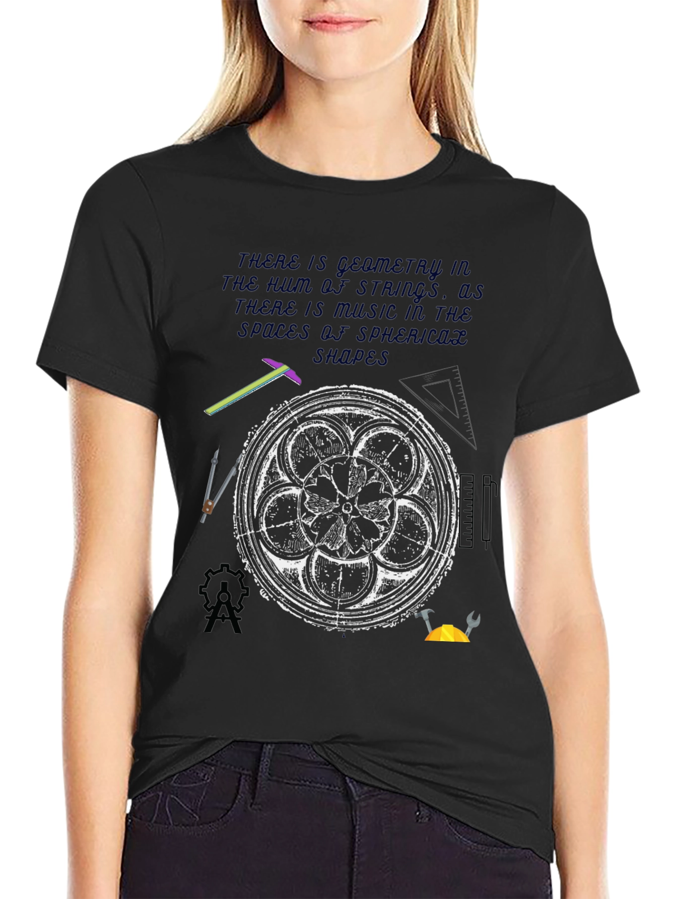 Geometric Harmony Tee