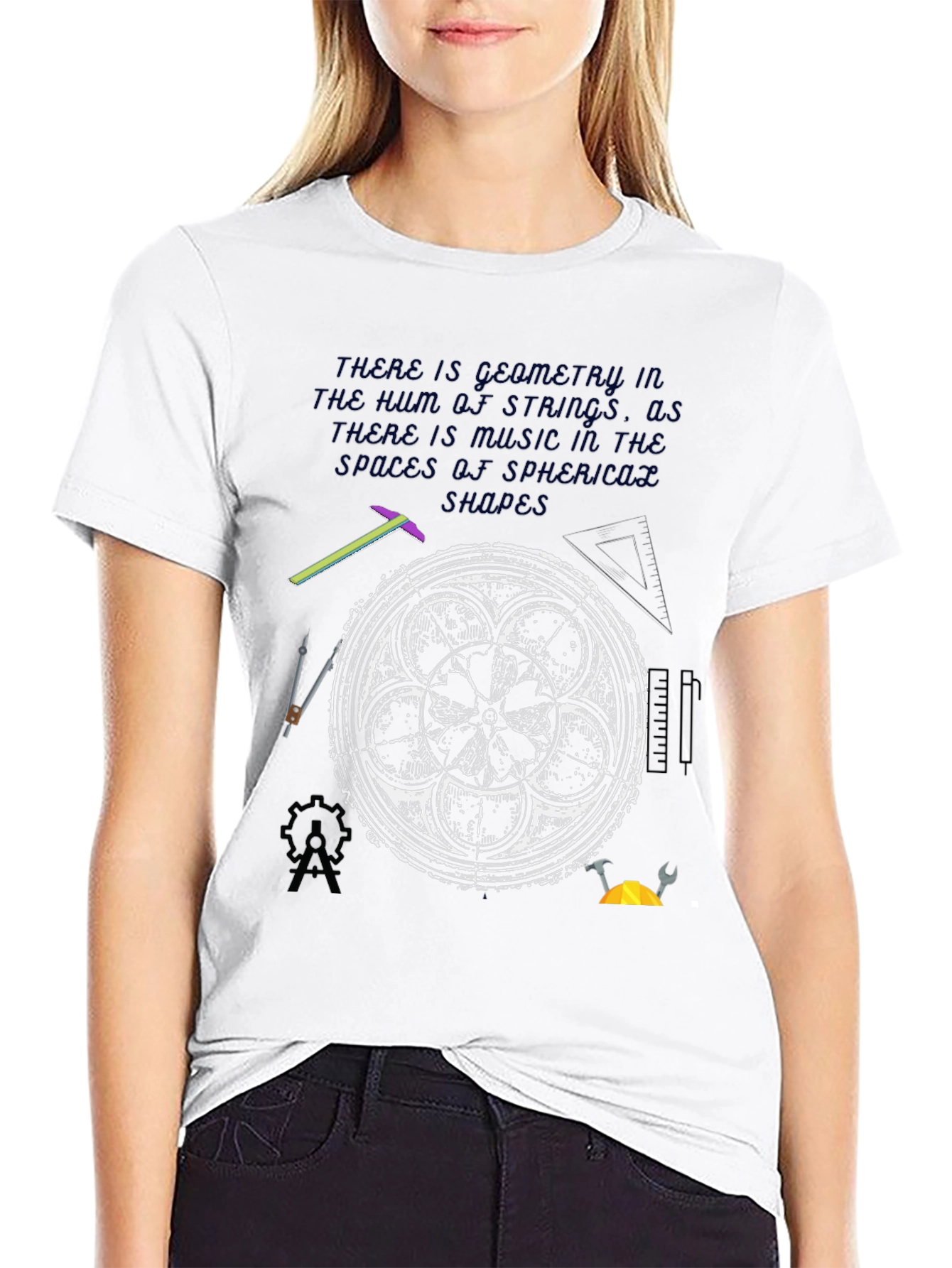 Geometric Harmony Tee