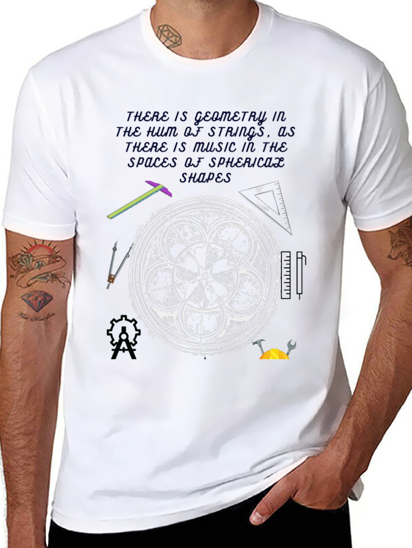 Geometric Harmony Tee