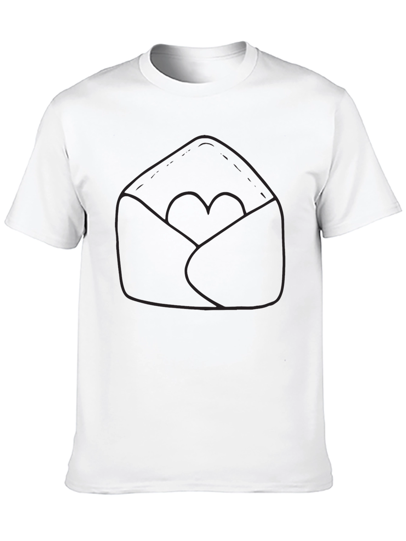 Heart Envelope Graphic T-Shirt