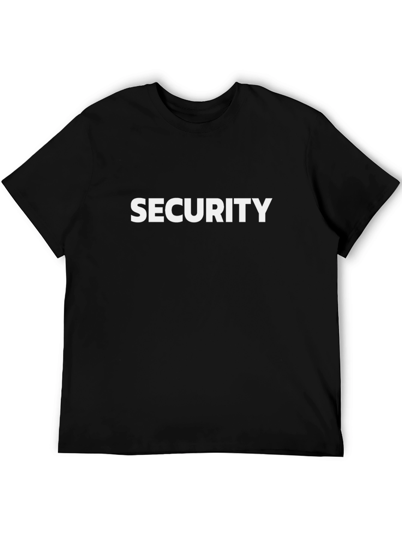 Security Crew Black T-Shirt