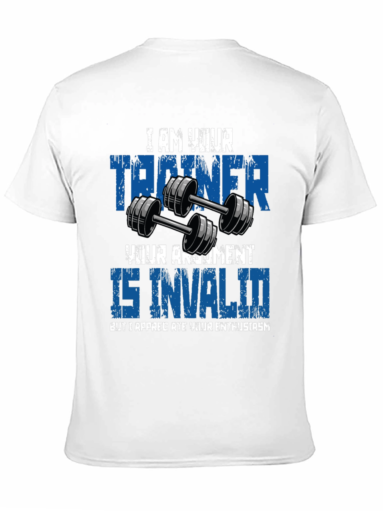 Trainer Argument Invalid Mens Graphic T-Shirt