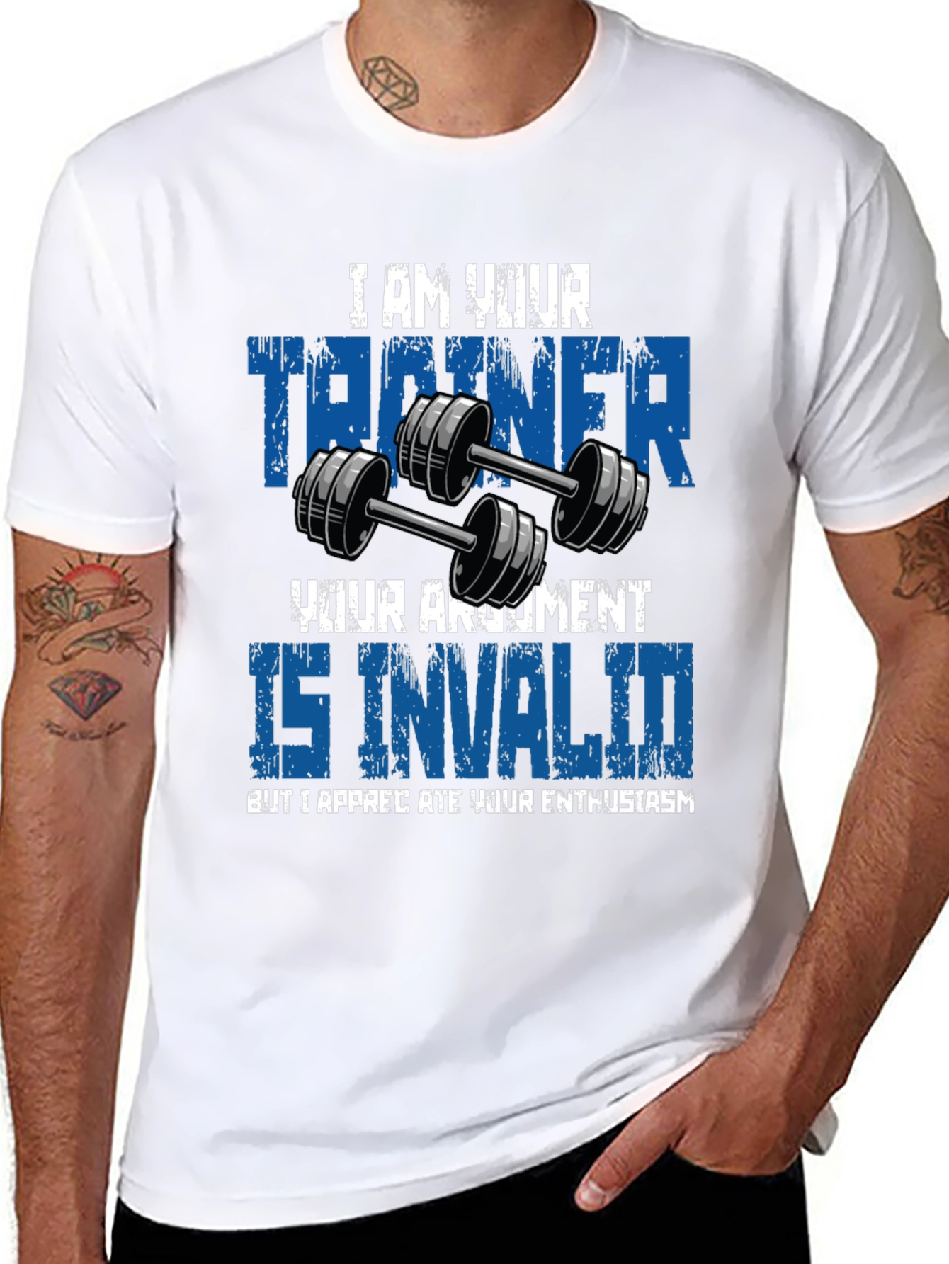 Trainer Argument Invalid Mens Graphic T-Shirt