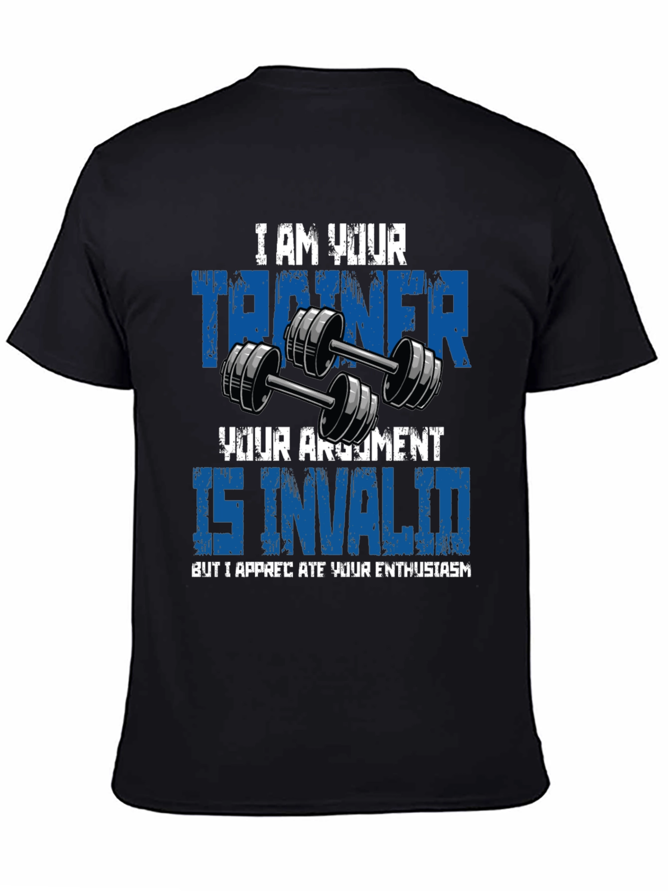 Trainer Argument Invalid Mens Graphic T-Shirt