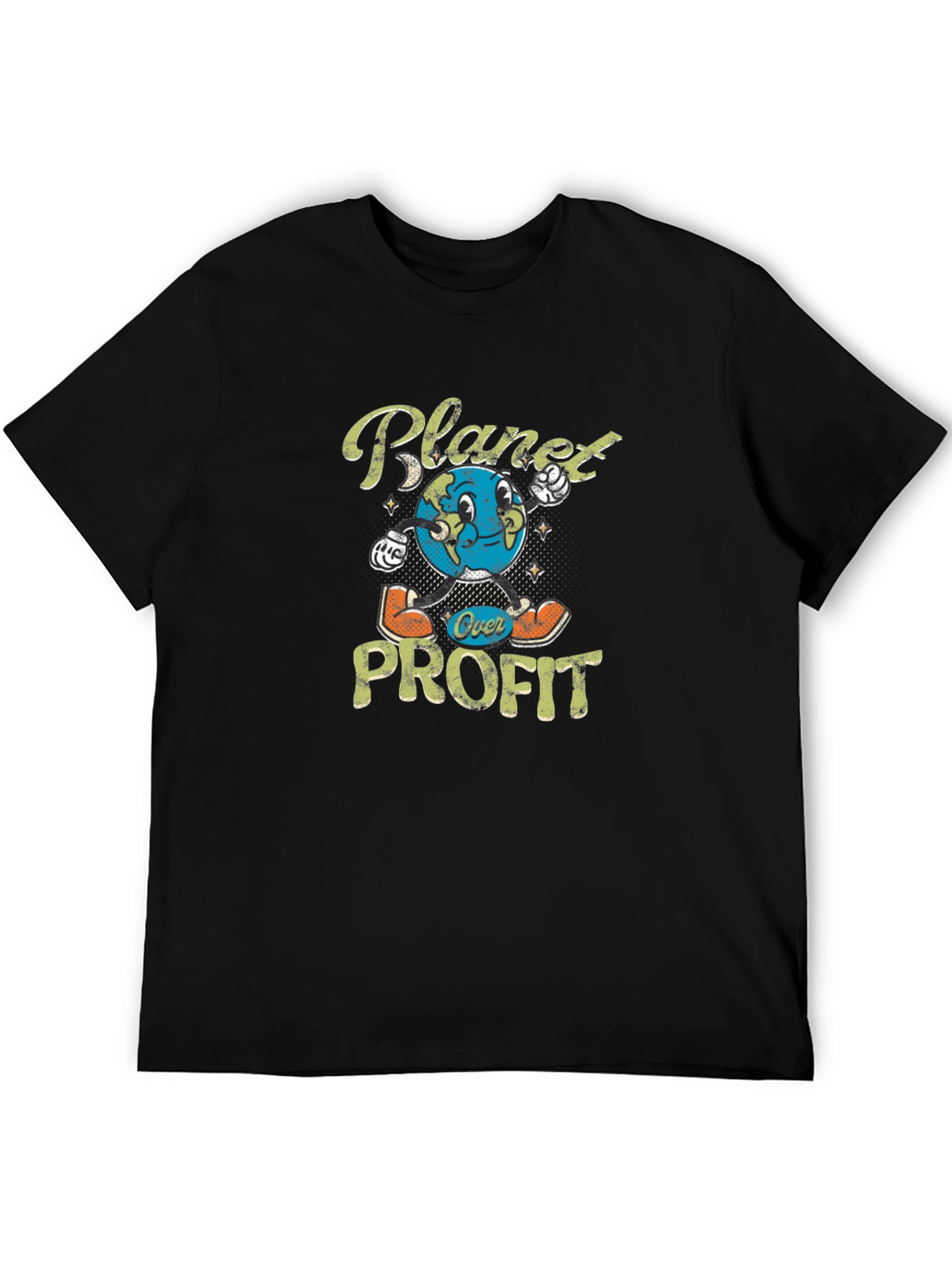Planet Over Profit Graphic T-Shirt