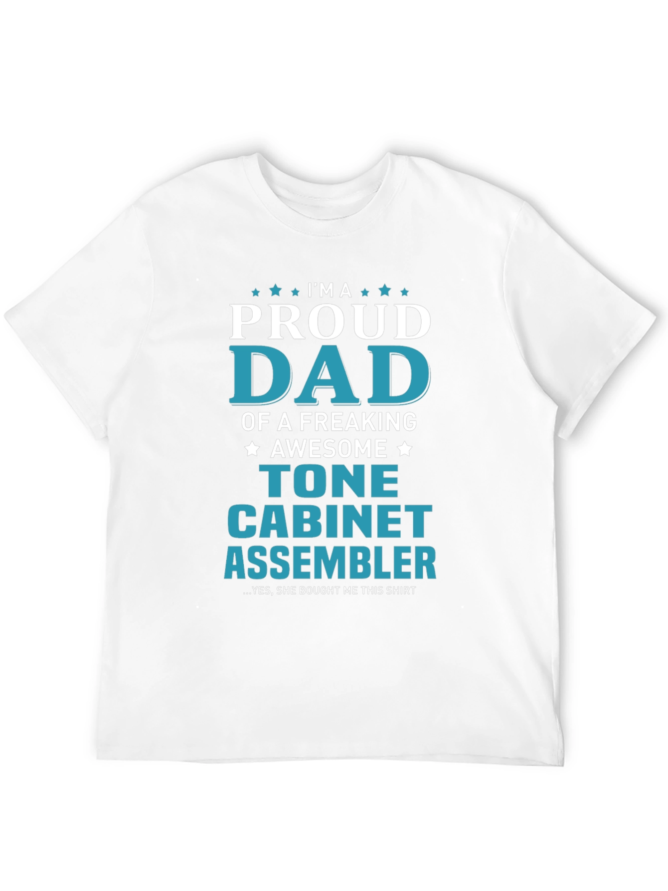Proud Dad Tone Cabinet Assembler Graphic T-Shirt