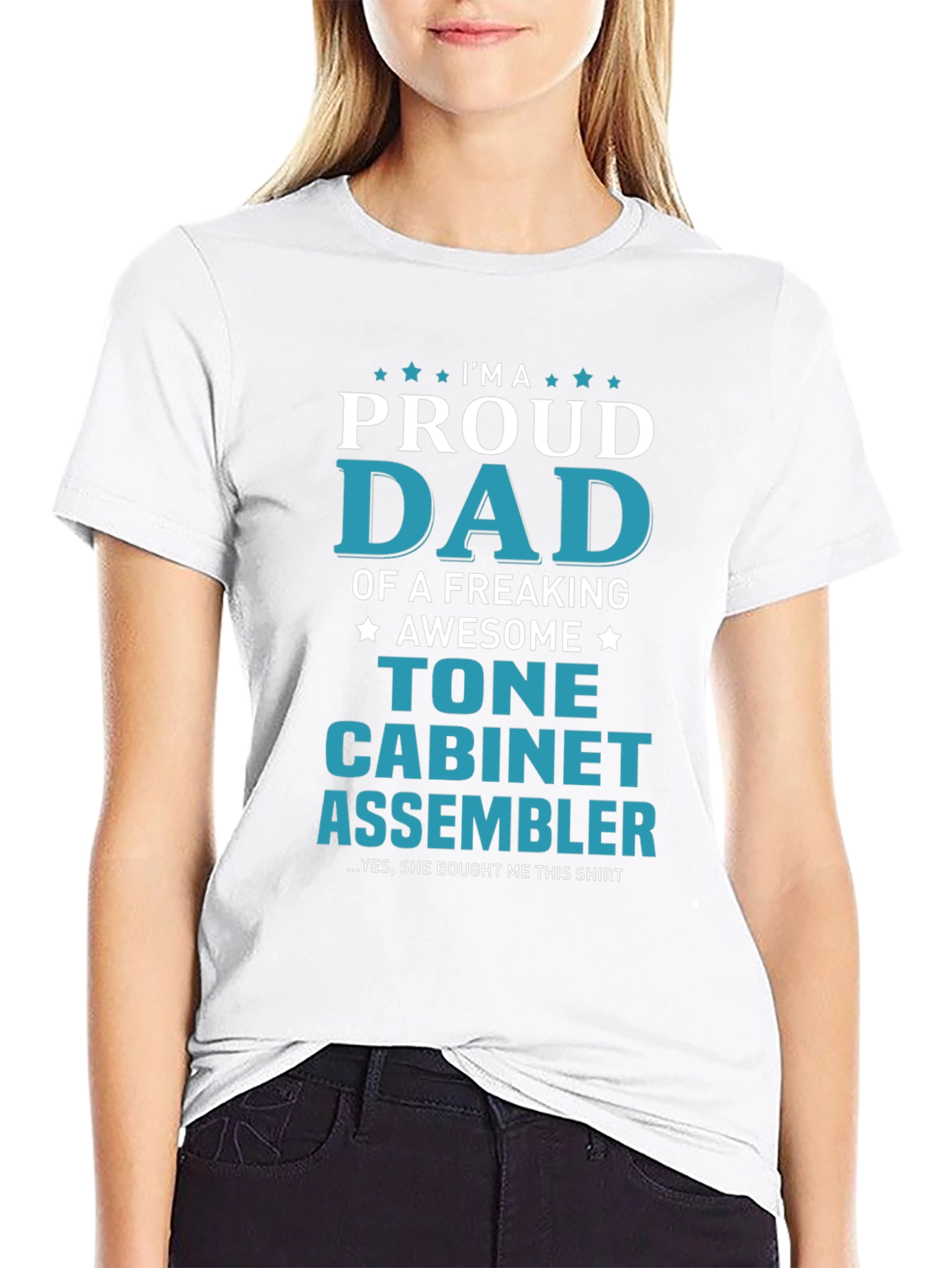 Proud Dad Tone Cabinet Assembler Graphic T-Shirt