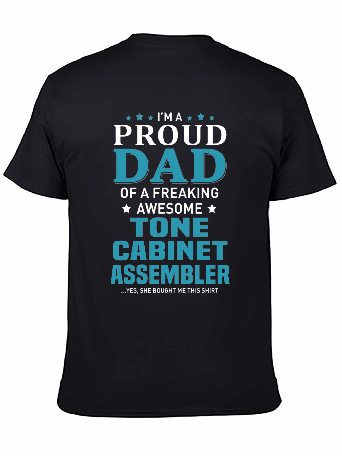 Proud Dad Tone Cabinet Assembler Graphic T-Shirt