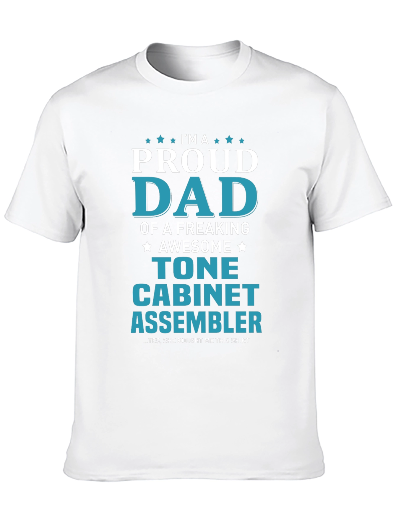 Proud Dad Tone Cabinet Assembler Graphic T-Shirt