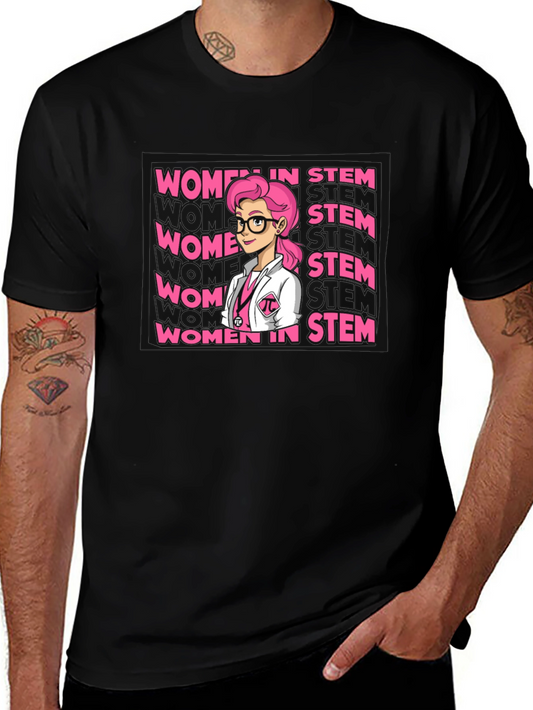 Women in STEM T-Shirt - Black
