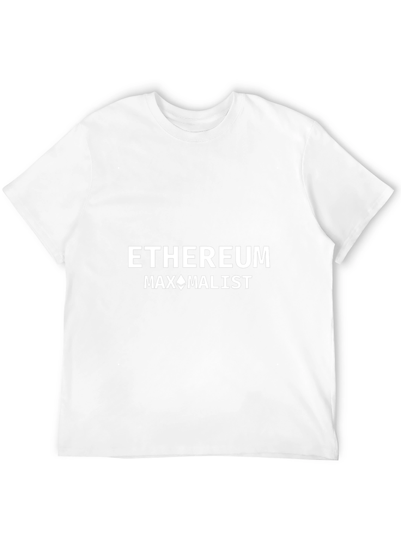 Ethereum Maximalist Black T-Shirt Crypto Enthusiast Tee