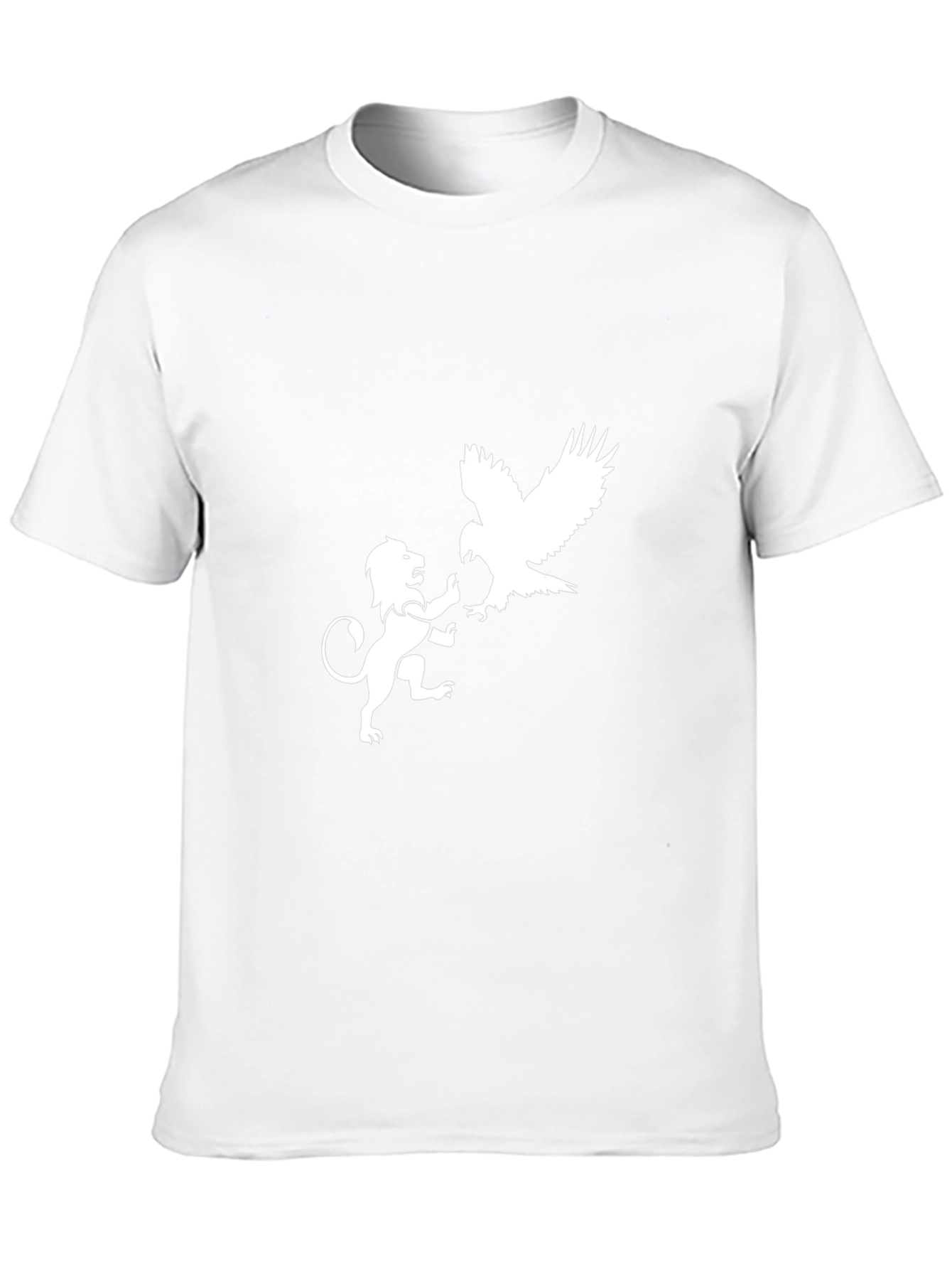Lion vs Eagle Graphic T-Shirt