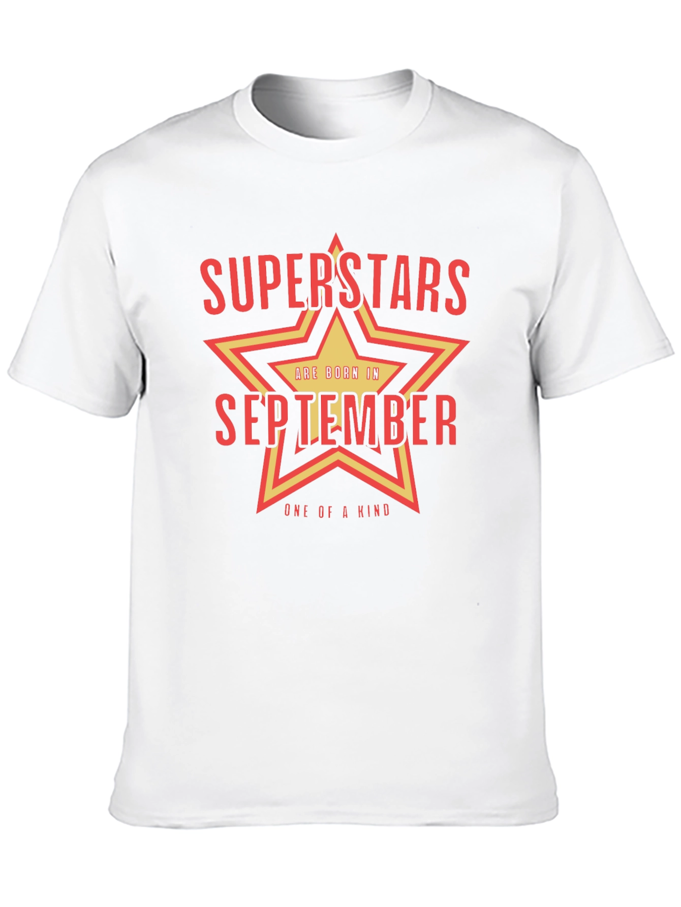Superstars Are Born in September T-Shirt