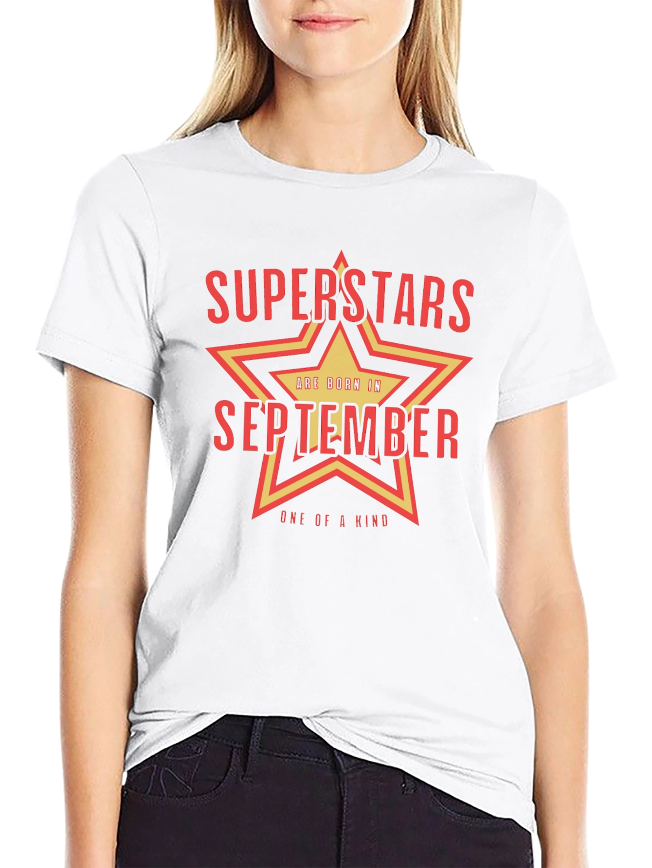 Superstars Are Born in September T-Shirt