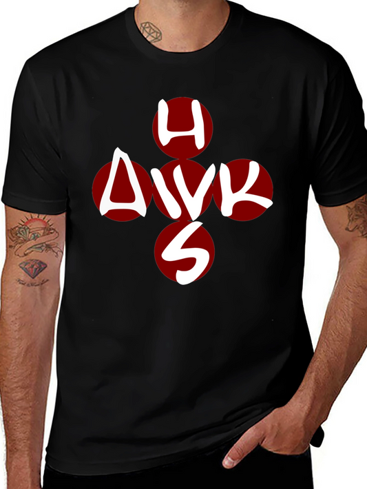 HDUKS Graphic Tee - Trendy Black T-Shirt