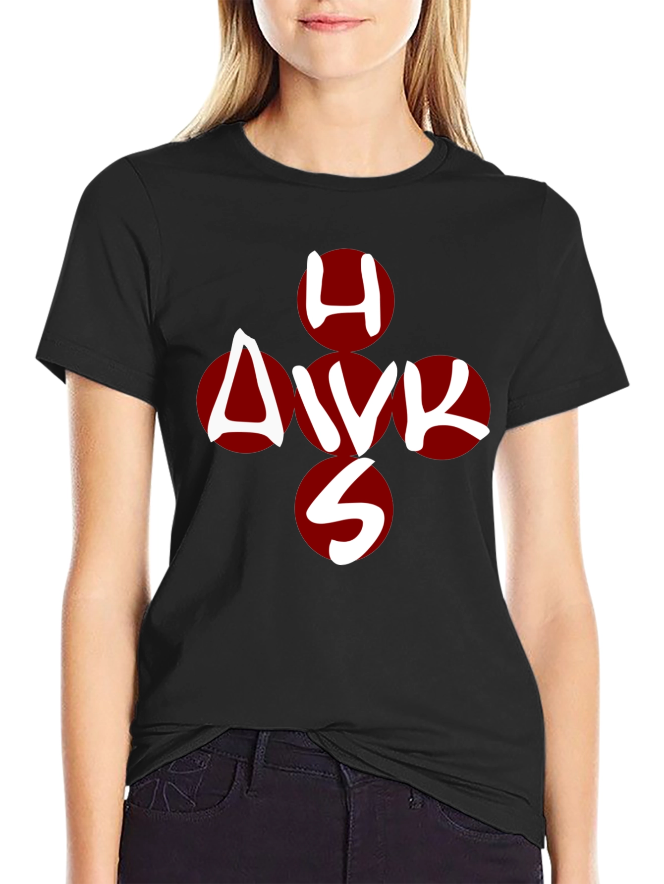 HDUKS Graphic Tee - Trendy Black T-Shirt