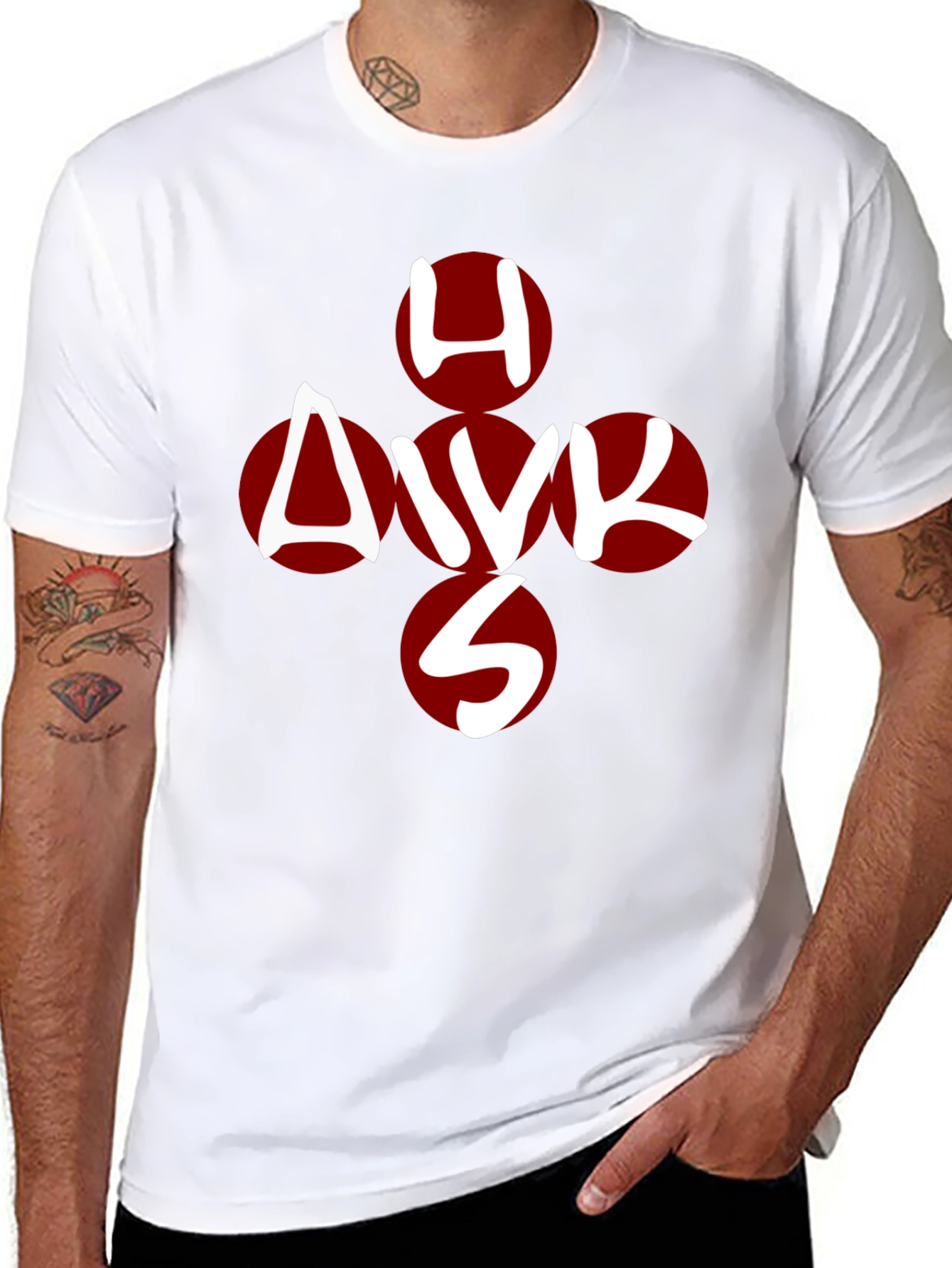 HDUKS Graphic Tee - Trendy Black T-Shirt