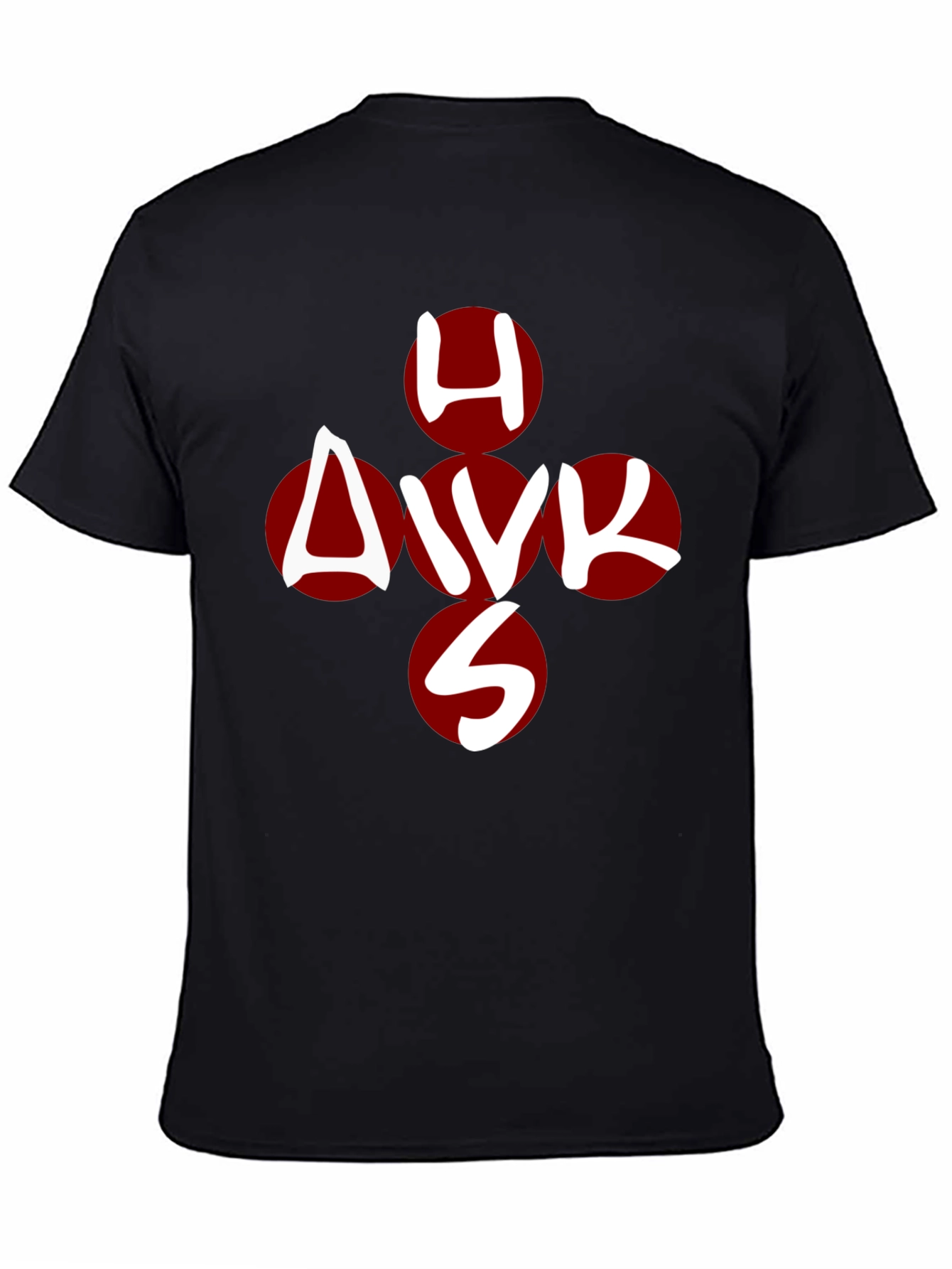 HDUKS Graphic Tee - Trendy Black T-Shirt