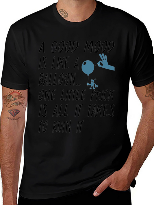 Humorous T-Shirt: Balloon Mood Ruin