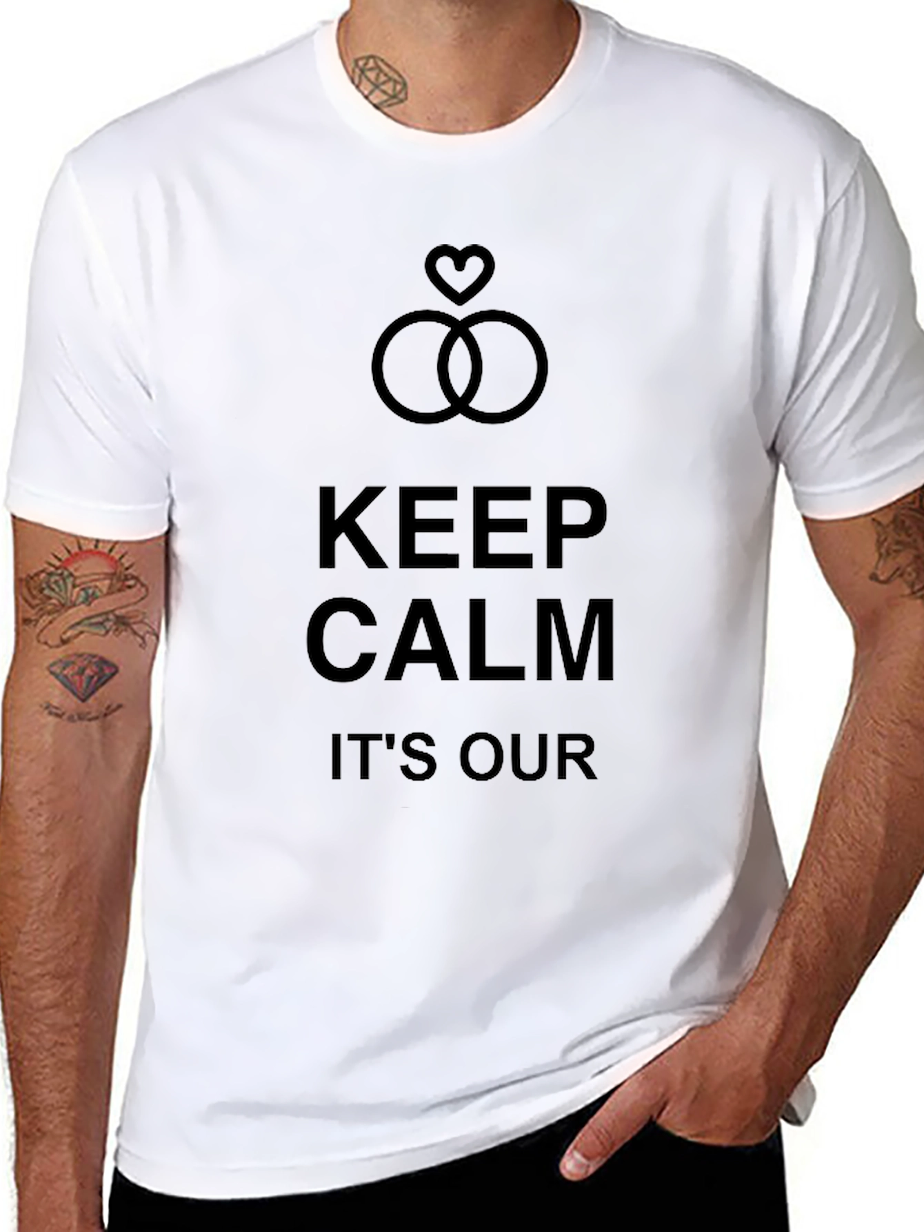 Keep Calm Its Our Day T-Shirt