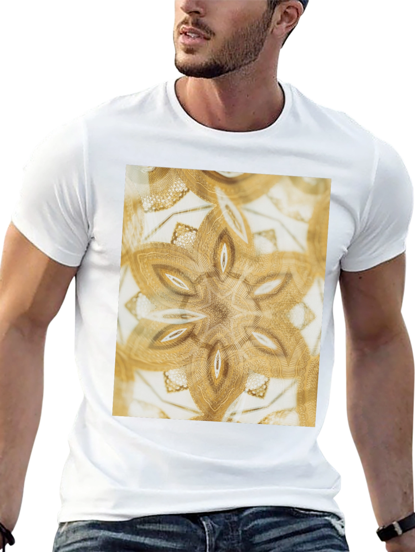 Kaleidoscope Graphic Tee - Black