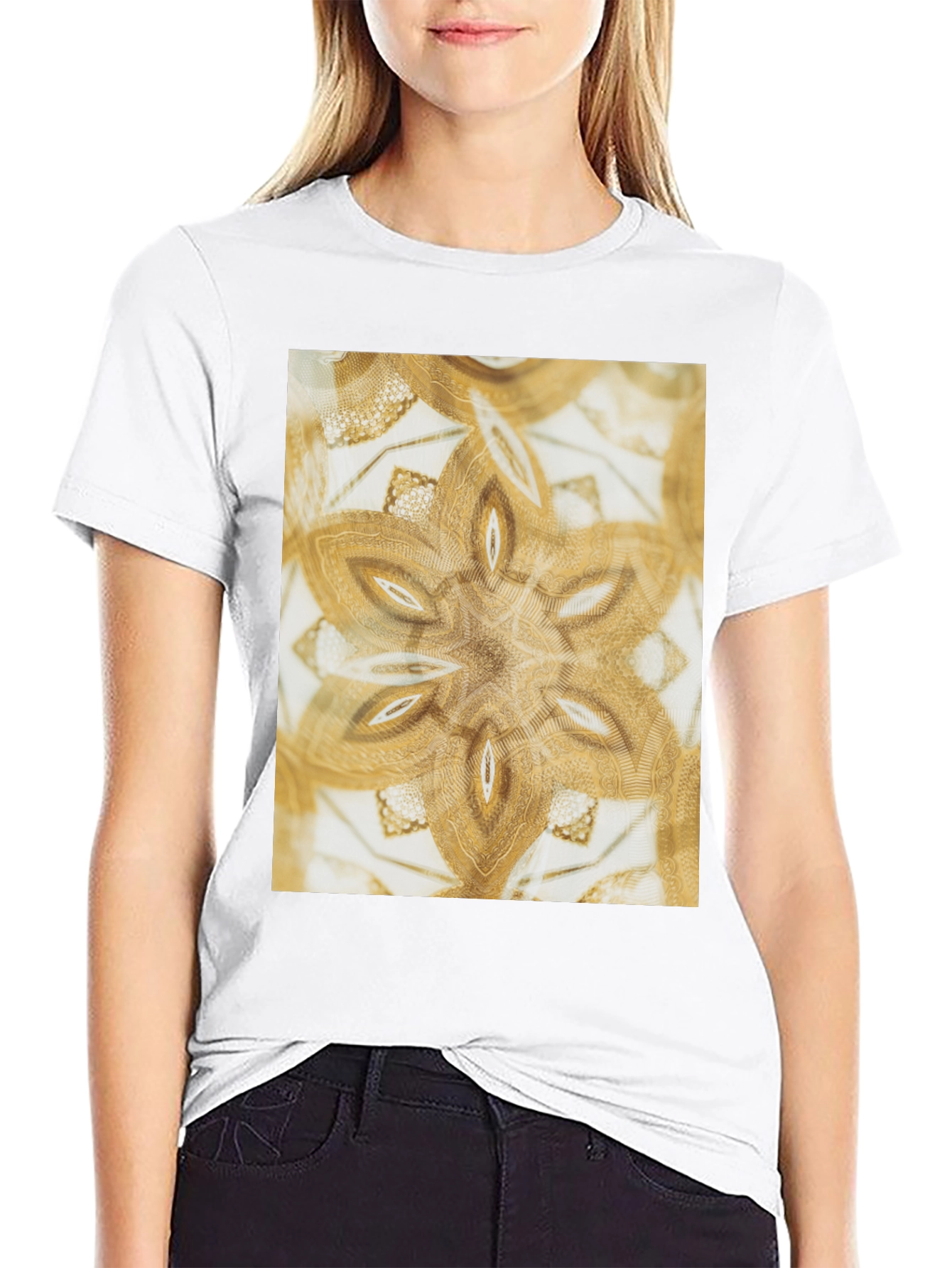Kaleidoscope Graphic Tee - Black