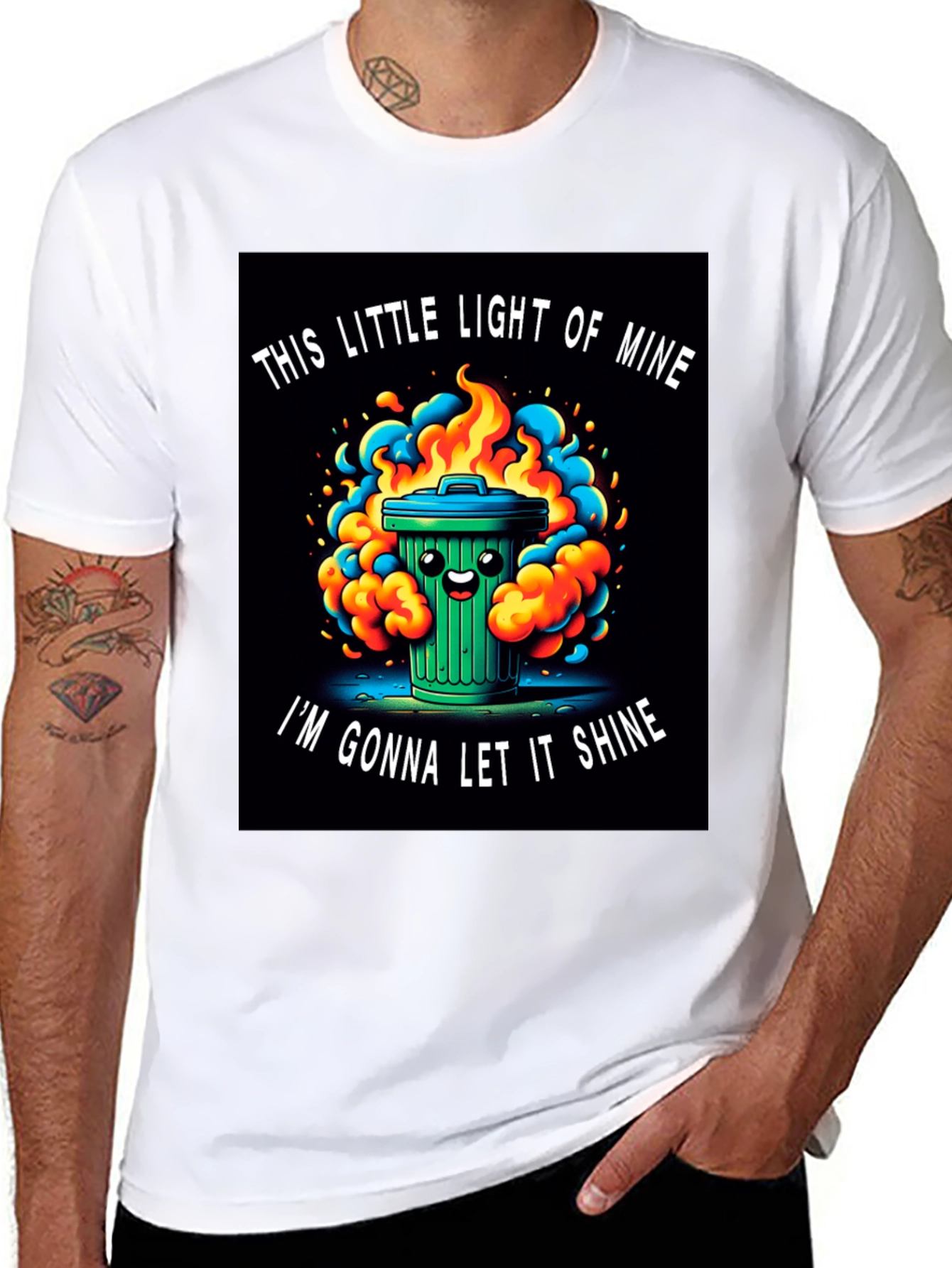 This Little Light of Mine Graphic T-Shirt