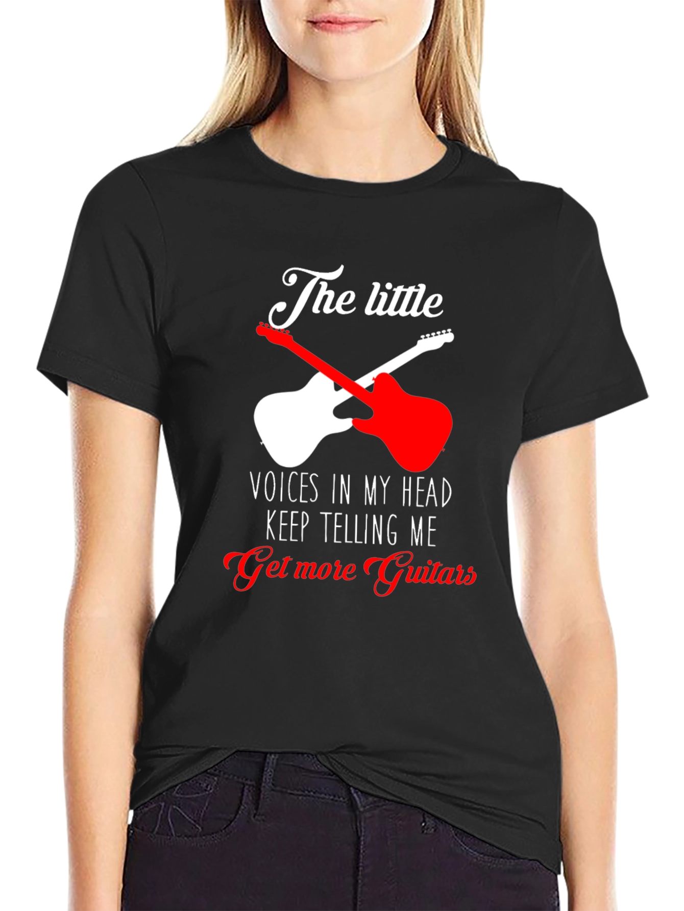 The Little Voices Guitar T-Shirt