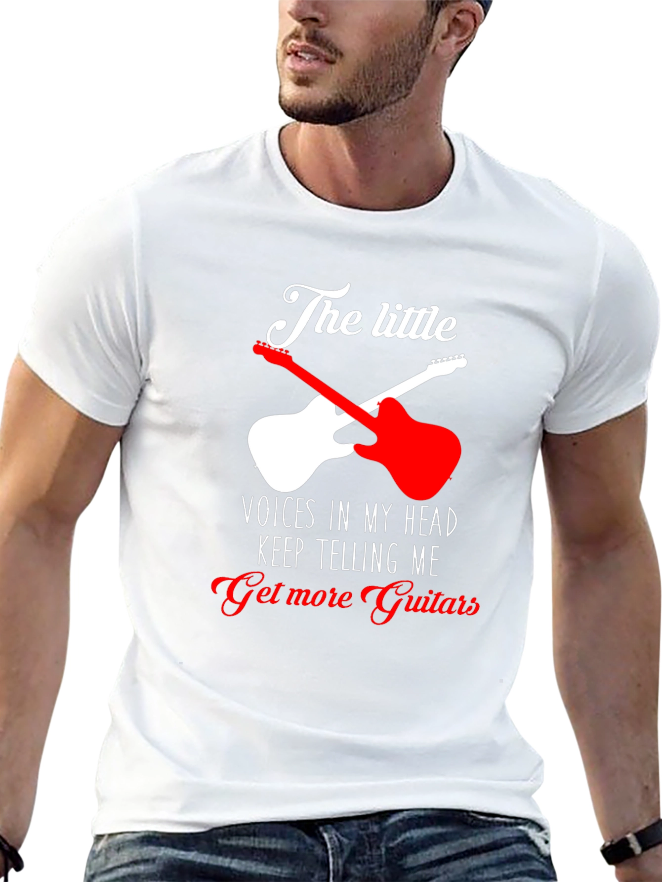 The Little Voices Guitar T-Shirt