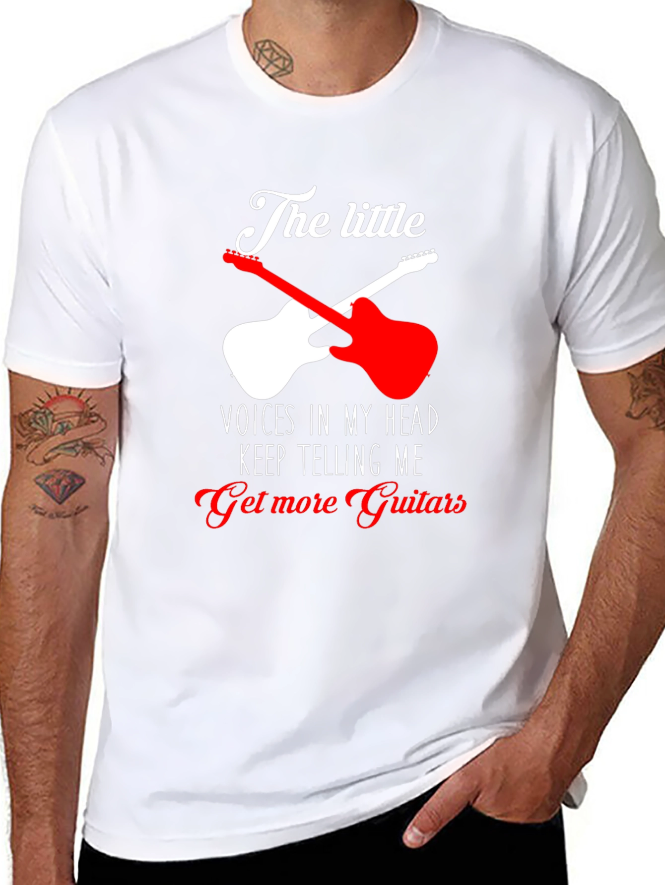 The Little Voices Guitar T-Shirt