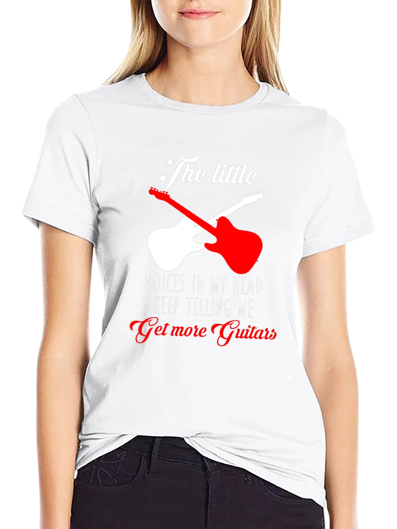 The Little Voices Guitar T-Shirt