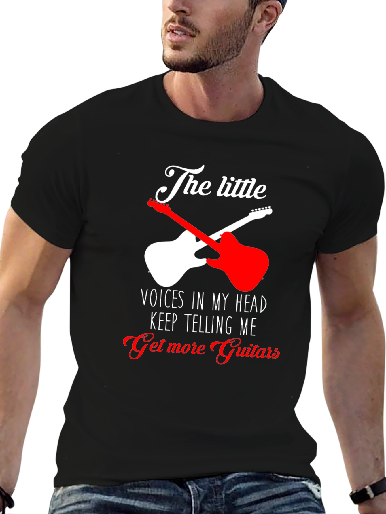 The Little Voices Guitar T-Shirt