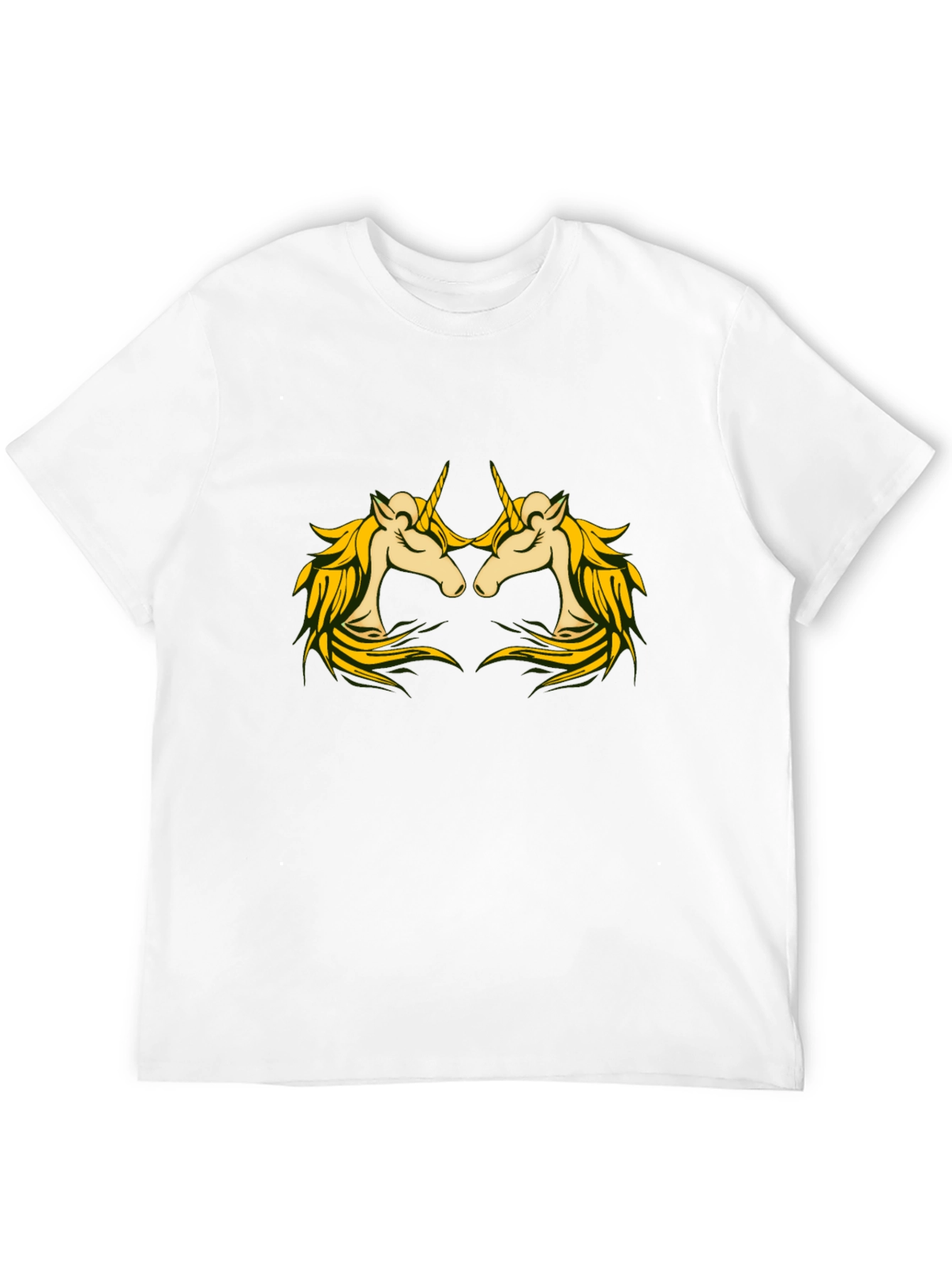 Unicorns Black T-Shirt Magical Creature Tee