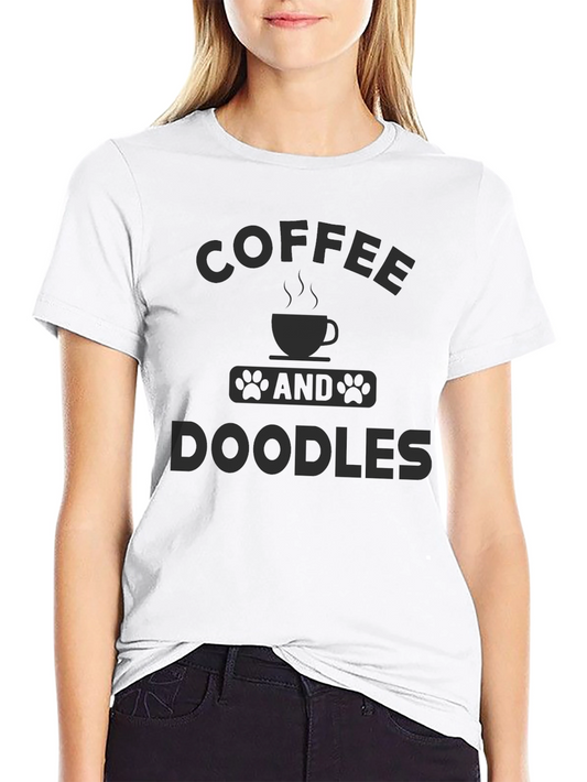 Coffee and Doodles Graphic T-Shirt