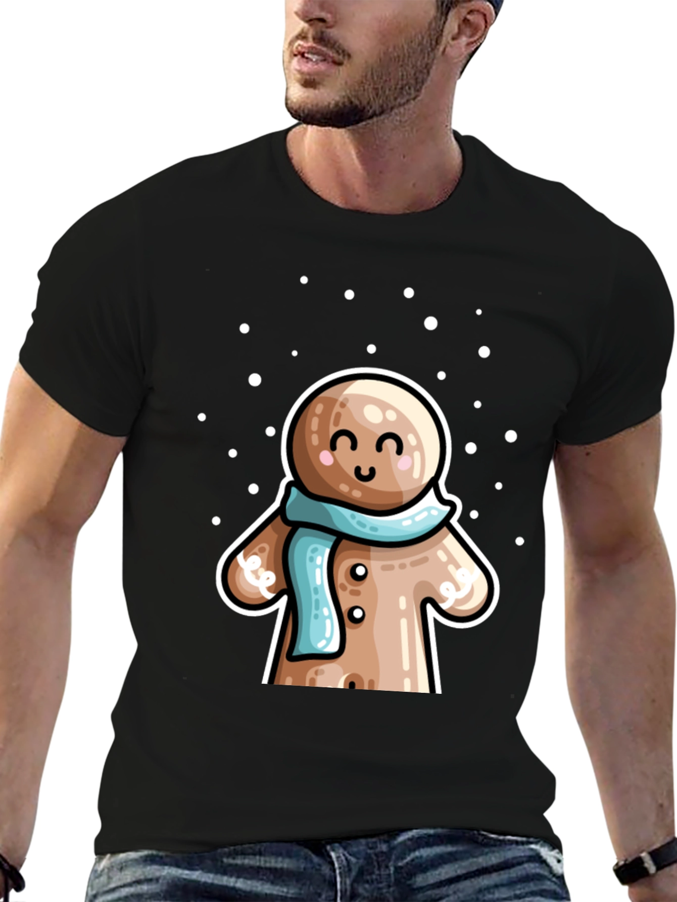 Gingerbread Man Holiday T-Shirt