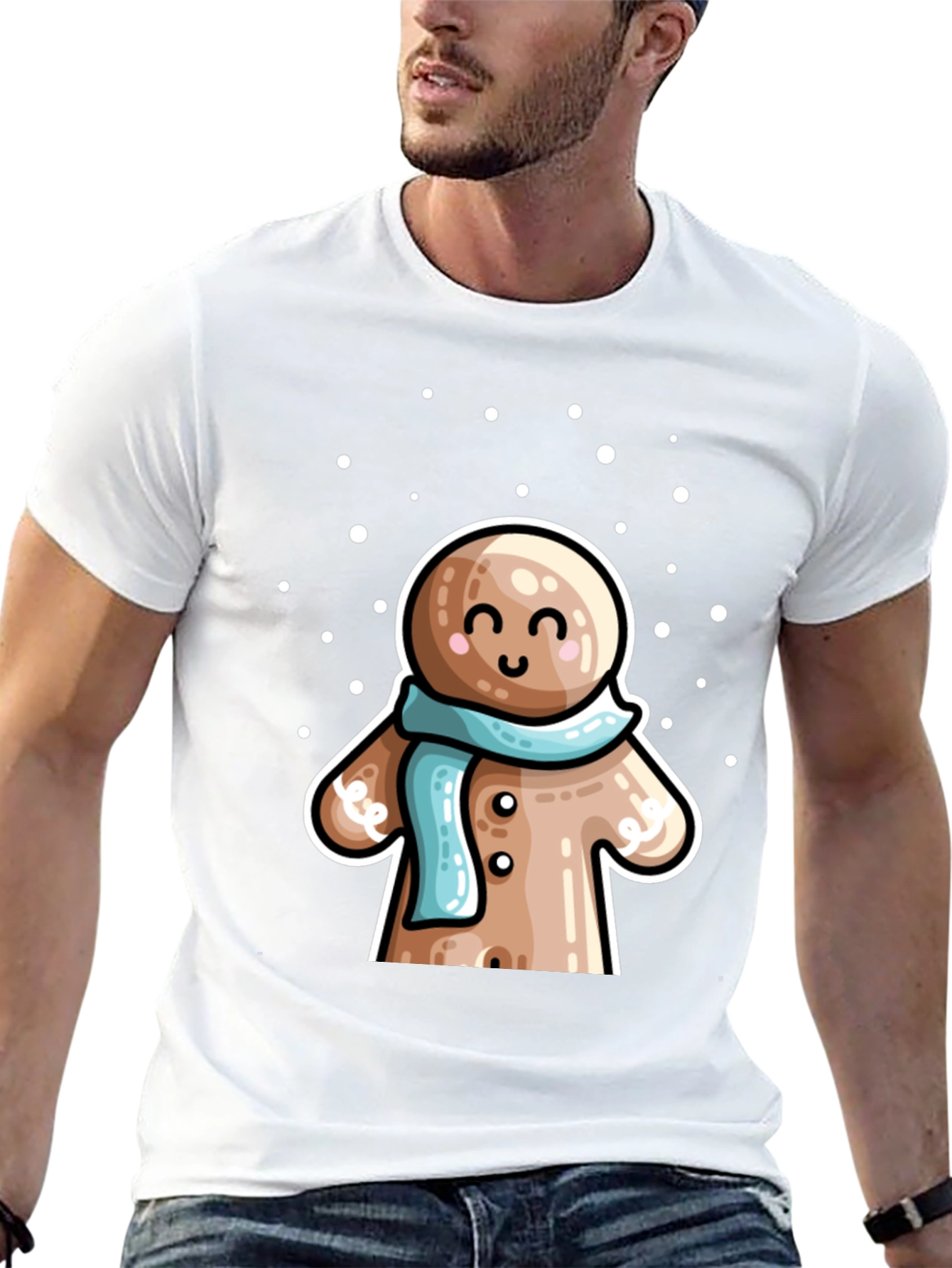 Gingerbread Man Holiday T-Shirt